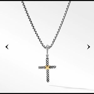 David Yurman cross necklace